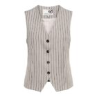 Gilet Shelly Stripe - Sand - &Co Woman