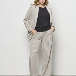 Broek Spencer Stripe - Sand - &Co Woman